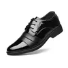 Oxford skor för män kontorsskor män Gents skor mode kväll klänning zapatos de charol hombrre sapatos social masculino chausure homme