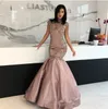 Abito da sera Yousef aljasmi Kim kardashian Collo alto Sirena con perline Abito lungo Almoda gianninaazar ZuhLair murad Ziadnakad 0047