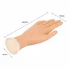 Pro Practice Nail Art Hand Soft Training Display Model Hands Flexible Silicone Prosthetic Personal Salon Manicure Tools Beauty