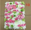 20 pcs/lot 60X40 CM Romantique Artificielle Rose Hortensia Fleur Mur pour la Scène De Noce et Toile De Fond Décoration Beaucoup de couleurs