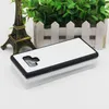 Rubberen TPU DIY Sublimation Case met aluminium metalen bladlijm voor Samsung Galaxy S21 Plus S21 Ultra S10 Plus 100p