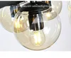 Современные потолочные вентиляторы с лампами Modo Glass Shade E27, подвесные светильники 110 В, 220 В, 48 дюймов, 42 дюйма, вентиляторы Lamp8906289