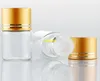 100st / parti 8ml Glas Essential Oljeflaska med plugginsats 8g Kosmetiska Sampleavflaskor Perfymflaskor