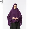 Hijab islamico Short Abayas per le donne Abbigliamento islamico turco musulmano con copricapo testa di testa Abbigliamento da donna Abbigliamento da donna Top Quality Islam Hijab