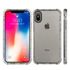 Per iPhone Samsung TPU Custodia per cellulare Apple7 8 X Galaxy Note 8 S8 o Plus Cover posteriore trasparente per telefono cellulare ultra sottile trasparente