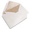 Envelopes A7 com glitter dourado 525 x 75 polegadas com fita adesiva autovedante perfeito para casamentos 5039039x7039039 Inv7620292