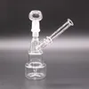 En gros Unique Hitman 5 Pouces Bong En Verre Classique Brilliance Gâteau Dab Rigs Épais Birdcage Recycler Plate-forme Pétrolière En Gros Conduites D'eau 14mm joint