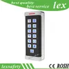 13.56mhz ic metal multi-function standalone access controller reader,Keypad RFID Access Control System Proximity Card Standalone+2keyfobs