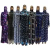 (12 części / lot) Nowy Styl Kobiety Kaftan Muzułmańska Abaya Maxi Dress Modlitwy Odzież islam Hijab Abaya