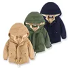 winter fur hooded jacket kids