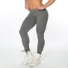 Al por mayor-DHL Mujeres del envío Yoga Pantalones Sexy Slim Hip Hip cintura elástica de alta cintura Fitness Running Ropa deportiva Color sólido Entrenamiento Leggings Medias