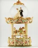 Wedding gifts, groom, bride, crystal ball, music box, lantern, double carousel, eight tone box, creative ornaments