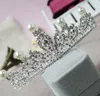 Luxo pérola jóias nupcial com coroa colar de diamante e brincos acessórios nupciais conjuntos de jóias de casamento moda jóias venda quente