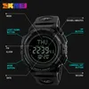 Skmei 1290 Men Compass Military Watch Countdown Digital Multifunction Sports Watches TimeKeeping Waterproof polshorloges Relogio M9643387