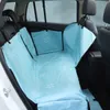 Bil Pet Seat Cover för Cat Dog Safety Pet Waterproof Hammock Filt Cover Mat Car Interior Travel Accessories Oxford Car Seat Cov297G