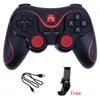 Joystick wireless Bluetooth 3.0 T3 Gamepad Controller da gioco X3 Telecomando da gioco per Tablet PC Smartphone Android con supporto