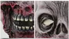 Halloween Motten Motten Zombie Horror Skeleton Mask Full Face Maschera di fantasmi spaventosi per cosplay Nightclub Party Show Decoration