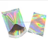 Self-seal Adhesive Courier Bags ser Holographic Pstic Poly Envelope Mailer Postal Mailing Bags Cosmetic Underwear225S2090618