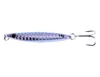 Hengjia gabarits plomb poisson 14G 6CM métal gabarit de pêche leurre 7 couleurs métal Wobbler avec crochets à plumes artificiel dur Bait268d