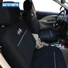 Autoyouth Sports Car Seat Covers Universal Fit Większość Marka Pojazd Siedzenia Siedzenia Samochodowe Protector Akcesoria wnętrz Czarny pokrowiec