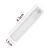 10pcs 5ml Refillable Empty Roll On Plastic Bottles Stainless Steel Roller Clear Color Roll On For Fragrance Essential Oil
