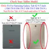 Funda SM-T813 T819 Slim Smart Case Cover para Samsung Galaxy Tab S2 9.7 SM-T810 T815 Tablet con Auto Sleep/Wake