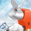 MilkTea Shop Electric Ice Shaver Machine Price Snow Cone Maker Shaving Ice Crusher Machine till salu