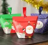 Coffrets cadeaux de Noël Éléments de Noël Boîte en papier cadeau Sac à bonbons GA490