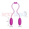 Aphojoy Luxury SNAKY VIBE 2 Ends Bullets Rechargeable Waterproof Sex Vibrator 7 Modes Strong Vibration Silicone Couple Vibrator S18101905