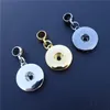 Silber Gold Schwarz Noosa Chunks Metall Ingwer 18mm Snap Buttons Anhänger Charms Sockel DIY Schmuck Erkenntnisse