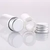 10ml Small Clear Glass Bottle Vial Pendant With Aluminum Lid For Wedding Holiday Decoration Christmas Gifts F1093