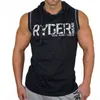 2018 mode Männer Ärmellose Hoodies Fitness Shirt Hoodie Baumwolle Tank Tops Super Muscle Weste Turnhallen Kleidung