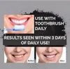 Trop dans le stock Utiliser les dents de dents poudre de nettoyage hygiène orale Emballage de tarte à charbon de bambou activé de bambous activé 4302959