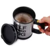 1Pcs automática de café mistura pura copo agitação eléctrico preguiçoso café caneca agitação de aço inoxidável de alta qualidade