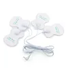 Ny rysk knapp Elektrisk muskelstimulator Body Relax Muscle Massager Pulse Tens Acupuncture Therapy Slipper + 8 Pads + Box