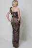 Camo Bridesmaid Dresses One Shoulder Beach Split Evening Dresses Plus Size Maid Of Honor Party Gowns