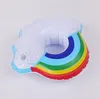 Inflatable Fruit doughnut Drinks Cup Holder Pool Floats Bar cup Coasters Floatation Devices Children Bath Toy