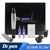 Dr Pen A1-C Sistema automatico di cura della pelle con microaghi Lunghezze dell'ago regolabili 0,25 mm-3,0 mm DermaPen elettrico DermaRoller