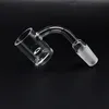 Núcleo Reator de Quartzo Banger Com 5mm Inferior 10mm 14mm 18mm Masculino Feminino 45 90 de Quartzo Banger Nails Para Bongos de Água De Vidro Dab Rigs