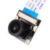 Scheda modulo fotocamera Freeshipping 5MP 175 gradi Obiettivi grandangolari Fish Eye per Raspberry Pi Modello A Modello B