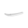 100pcs/lot Mini Cosmetic Spoons Scoop Disposable White Spatulas 50mm plastic tool Cream Small