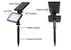 Solar Powered Security lights Motion Sensor Garden Wall Lamp 48 LED High Brightness Wide Angle wall light for Garden