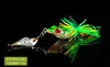 Floating Swmming Artificial Rubber Ray Frog Lure 14cm 11g Topwater Fishing water surface bass spinner bait8880337