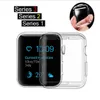 Nova 42 milímetros 38 milímetros de Slim Transparente Crystal Clear macio TPU borracha flexível e leve tampa protetora capa para Apple Watch iWatch Series 1/2/3