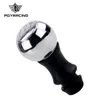 PQY RACING - 5 Speed Stainless Steel Manual Gear Shift Knob VTS Sports HandBall For Peugeot PQY-GSK81