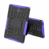 Hybrydowy Kickstand Wplatanie Wytrzymały Heavy Duty TPU + PC Pokrywa Case dla Samsung Galaxy Tab E T560 A 10.1 T580 9.7 T550 Tab S2 T810 Tab S3 CRExpress