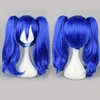 Enomoto Takane Anime dois rabo de cavalo azul alta qualidade Cosplay Lolita perucas das mulheres