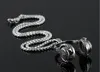 Music DJ Headphone Pendant Mens Necklace Designer Jewelry Stainless Steel Chain Men Women Hip Hop Jewelry Rock Headset Necklace 7212232