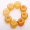 Partihandel 50st / Lot Hot Selling High Quality Gemstone Smycken Stora Hole Count Beads 10mm * 4mm Halsband Pendants Factory Direct