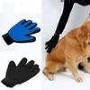 Gant de toilettage doux pour animaux de compagnie Gants de brosse pour animaux de compagnie efficaces pour chats chiens cheval une paire outil de massage amélioré à cinq doigts